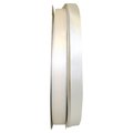 Reliant Ribbon 0.625 in. 100 Yards Double Face Satin Ribbon, Antique White 4950-389-03C